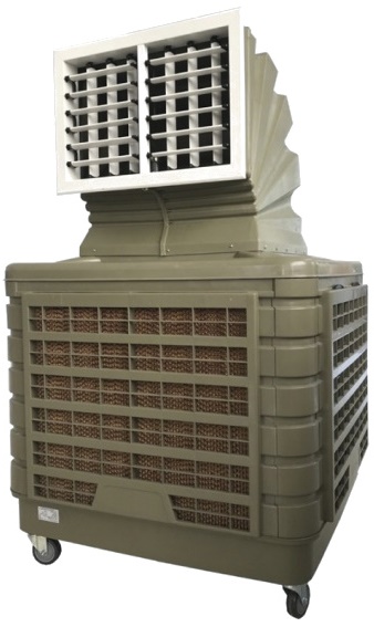 AirMex NEBULA ECO – energiesparende adiabate Hallenkühlung