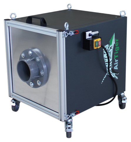 AirTiger Plug-&-Play Anwendung – Modul-Konfiguration 10 für DACH-Industriebetriebe