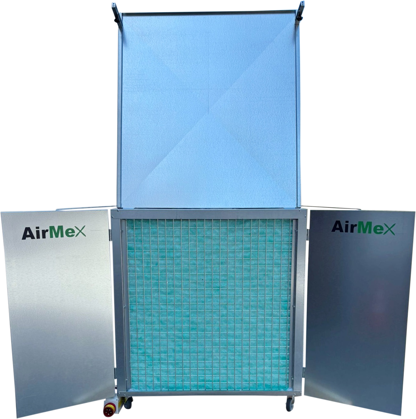 AirMex WallMex Absaugwand in der industriellen Lackierei