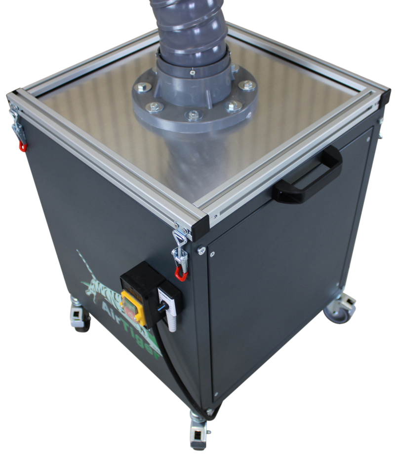 AirTiger Plug-&-Play Anwendung – Modul-Konfiguration 5 für DACH-Industriebetriebe