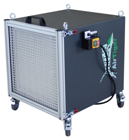 AirTiger Plug-&-Play Anwendung – Modul-Konfiguration 8 für DACH-Industriebetriebe