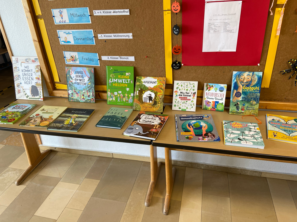 Büchertisch zum Thema