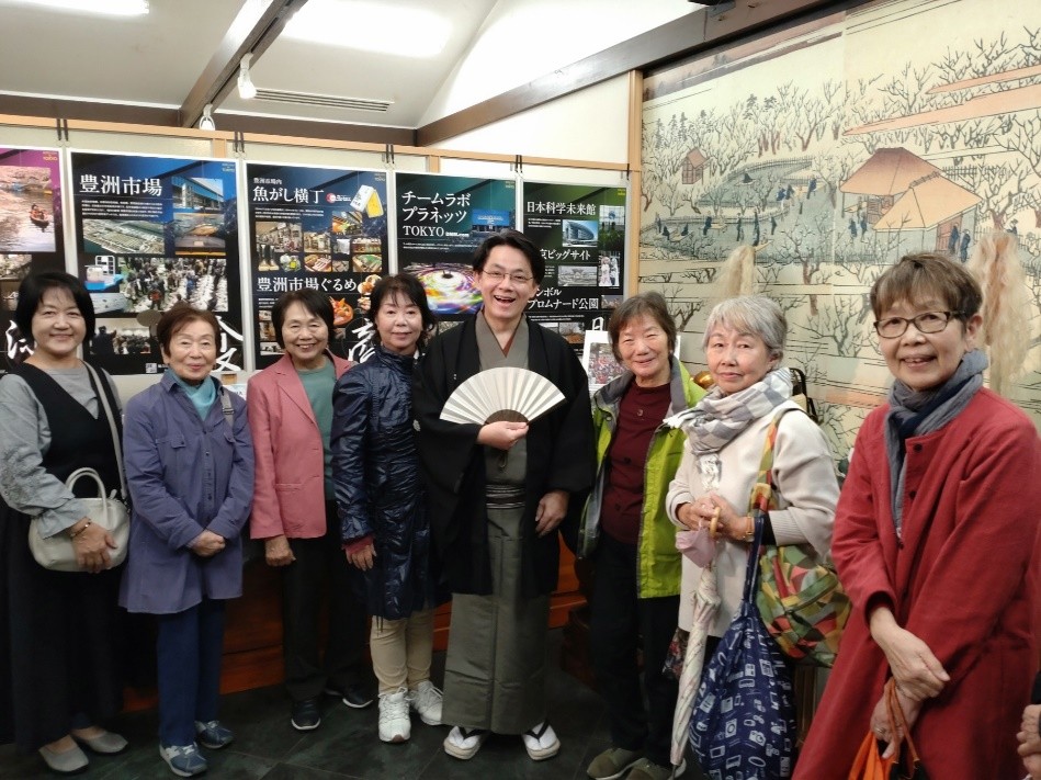 FRAUの会 ：落語を楽しみに出かけました