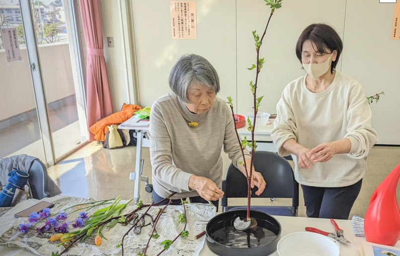 クラブ活動 いけばなの会