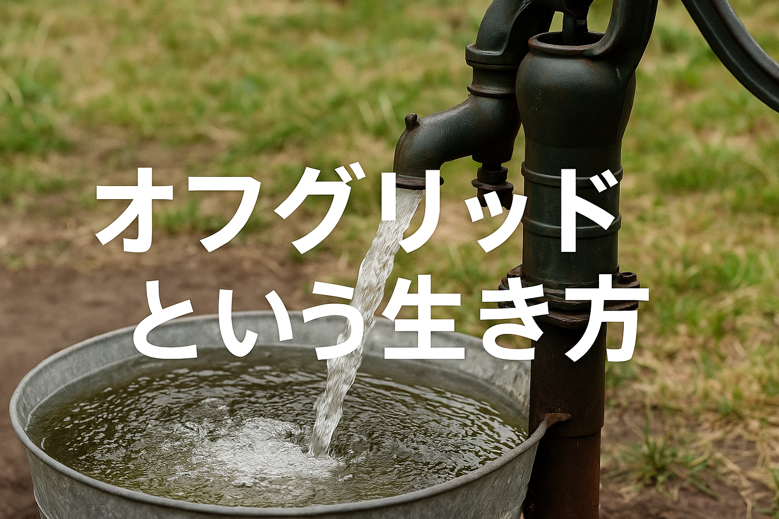 オフグリッドという生き方――公共インフラに頼らず、自分の力で暮らす人たち――