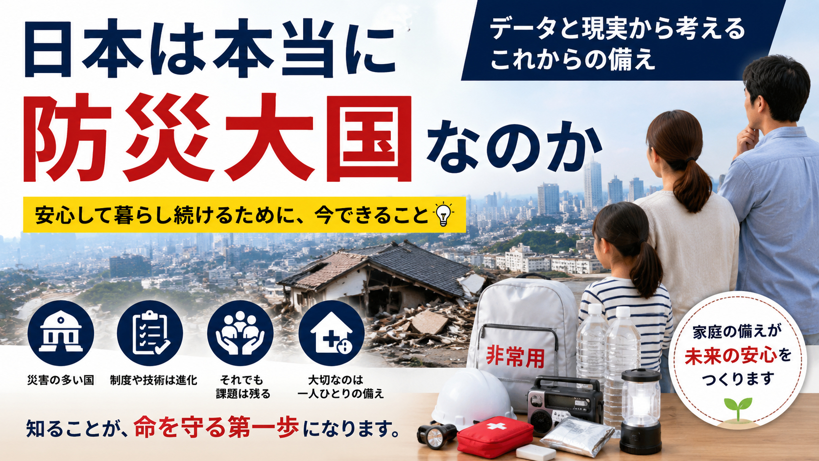 日本は本当に防災大国なのか