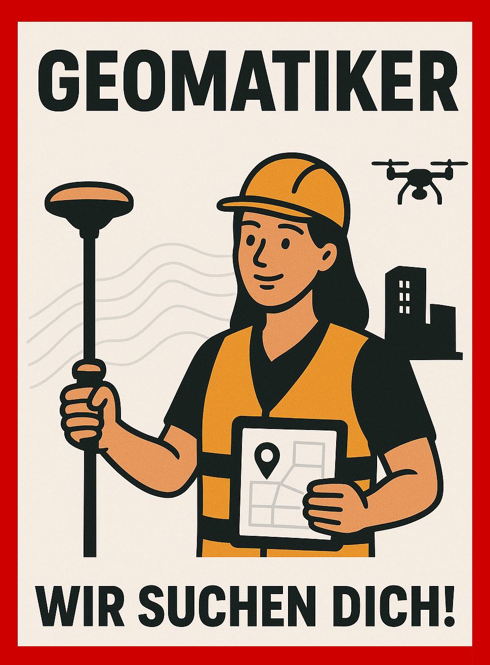 WIR suchen DICH - Geomatikerin