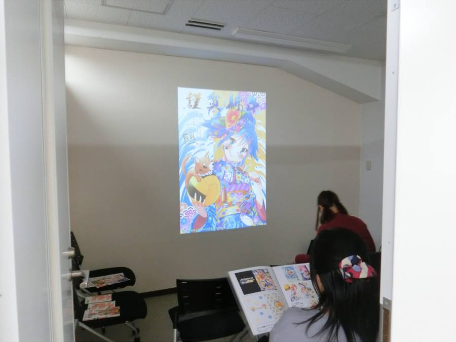 ライブペイント　しきさいの庭