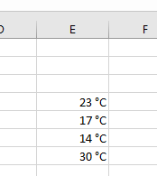 Excel Einheiten anhängen