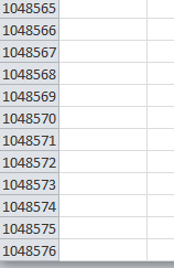 Excel Tipp: Große Datei und wenige Daten