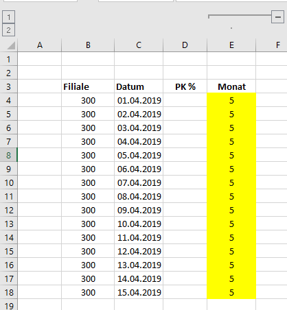 Excel Tipp: SVERWEIS mit 2 Kriterien