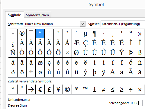 Excel Einheiten automatisch anhängen