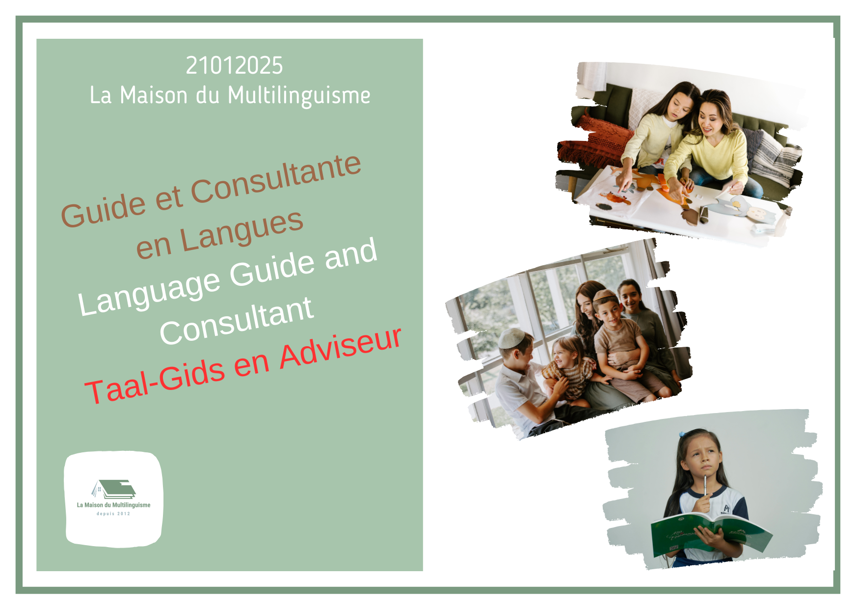 Guide et Consultante en Langues || Language Guide and Consultant || Taal-Gids en Adviseur