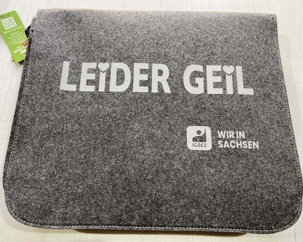 filz bedrucken