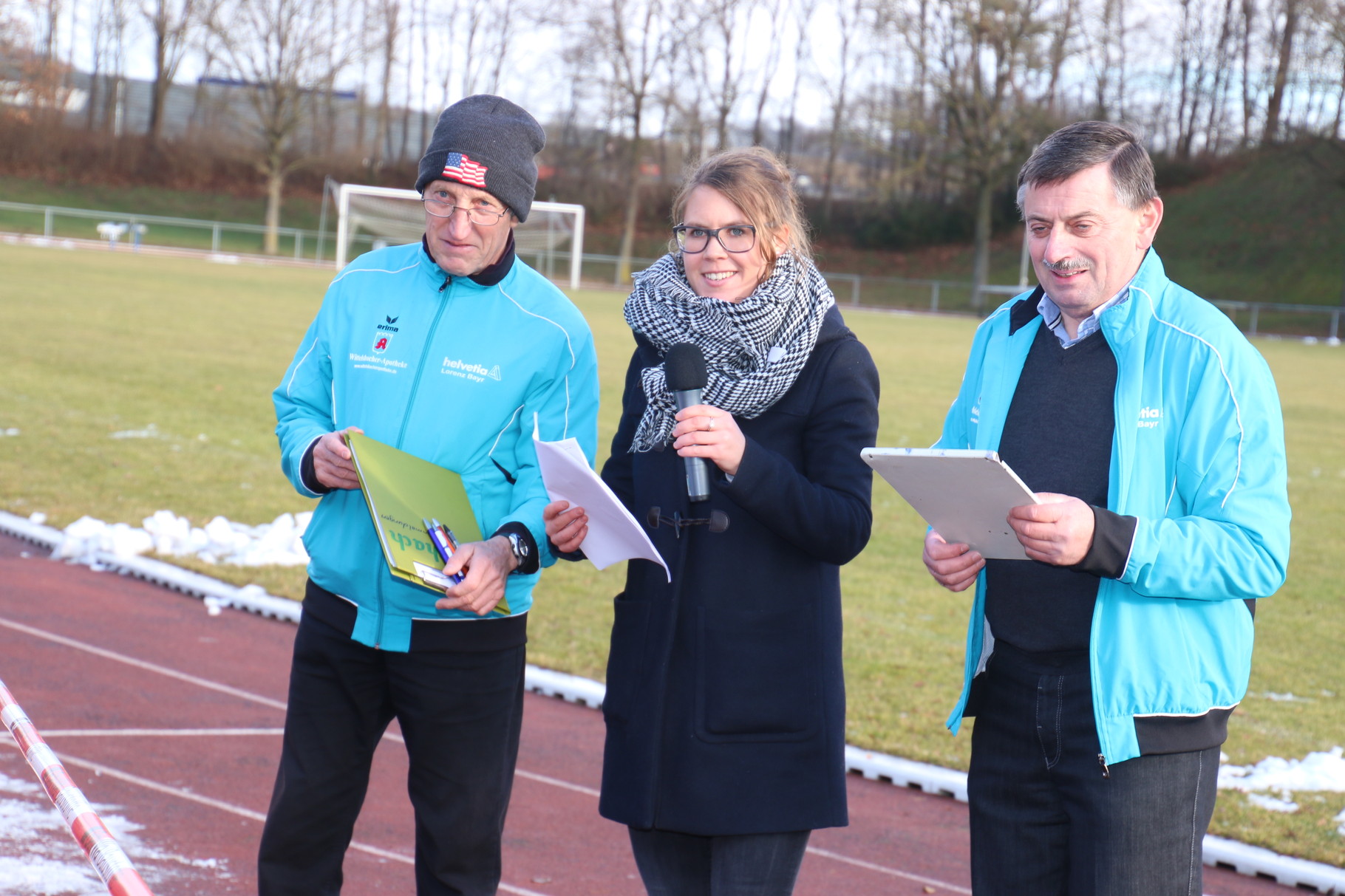 v.l Christel Paul, Hartl Agnes und Lechner Josef