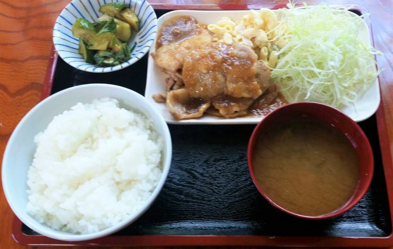 しょうが焼き定食