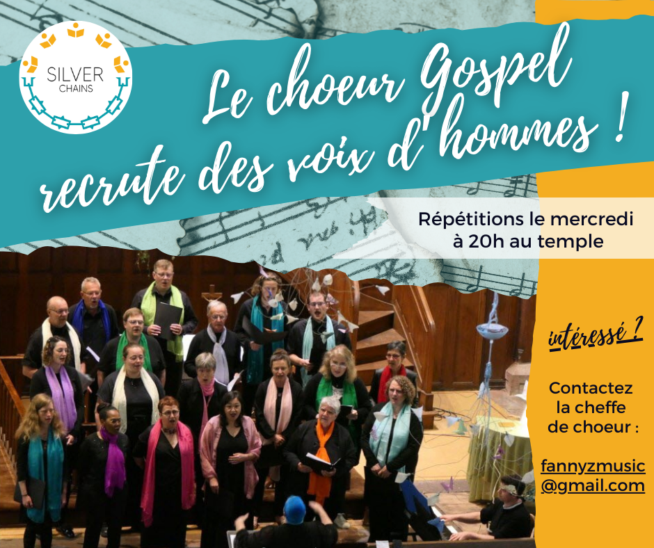 On recrute des voix d'hommes !