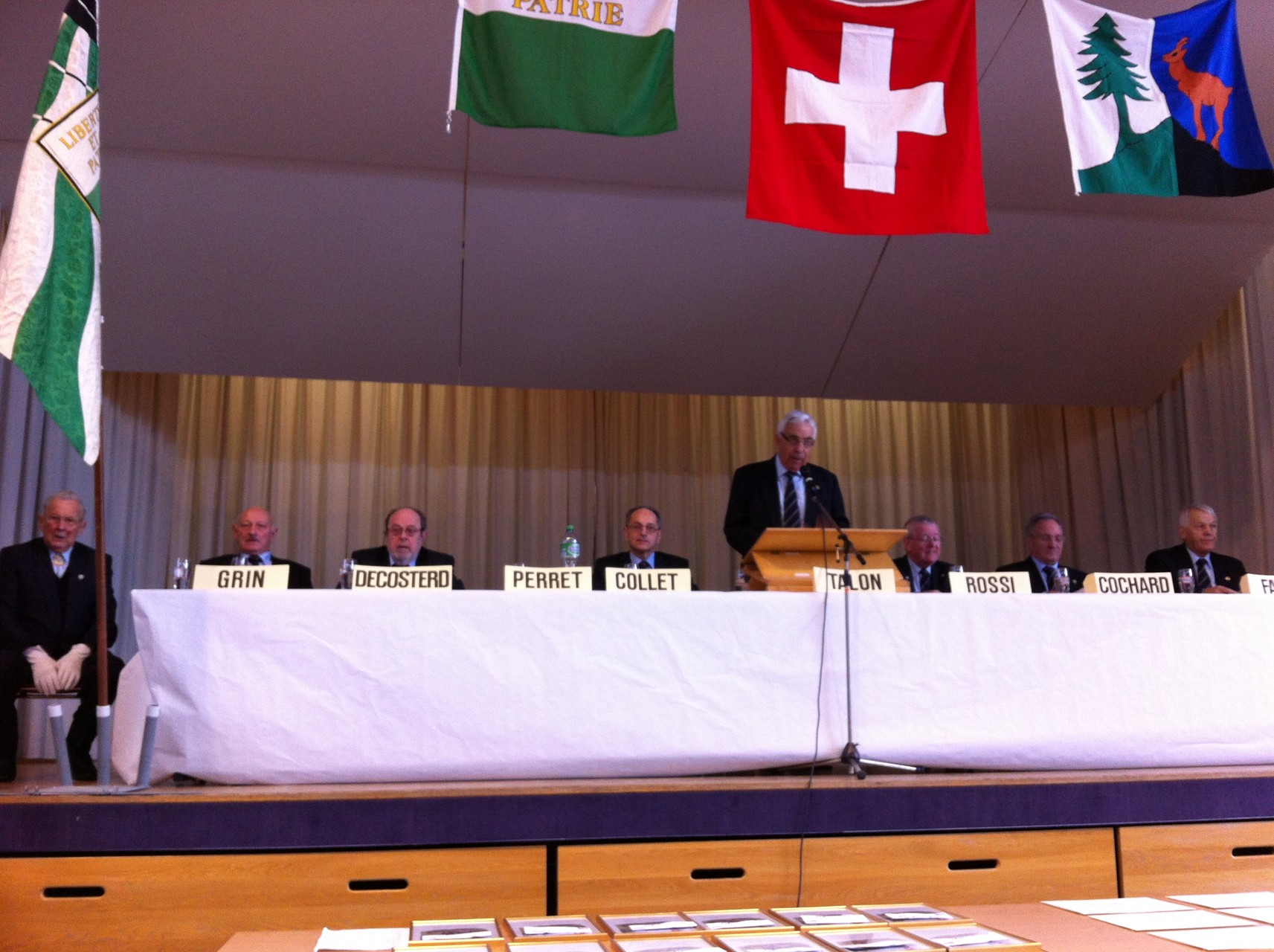 Les membres du comité