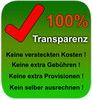 Hundert Prozent Transparenz