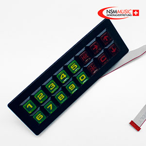 NSM-CD Nr. 179902, Tastatur CD-ES6 Reparaturaustausch, Preis: CHF 135.00