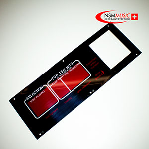 NSM-CD Nr. 176026, Display Scheibe bedruckt Deutsch, Standmodelle, Preis: CHF 48.00
