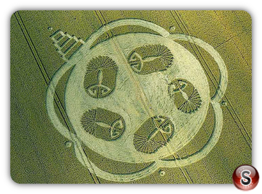 Crop circles - Honey Street Wiltshire UK 2011