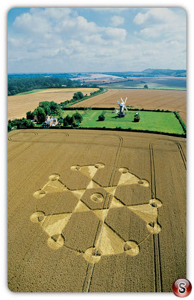 Crop circles - Wilton Windmill Wiltshire 2004