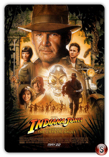Indiana Jones e il regno del teschio di cristallo - Indiana Jones and the Kingdom of the Crystal Skull - Locandina - Poster