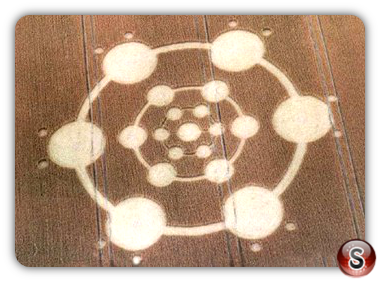 Crop circles - Pilmgrim's Way 2004