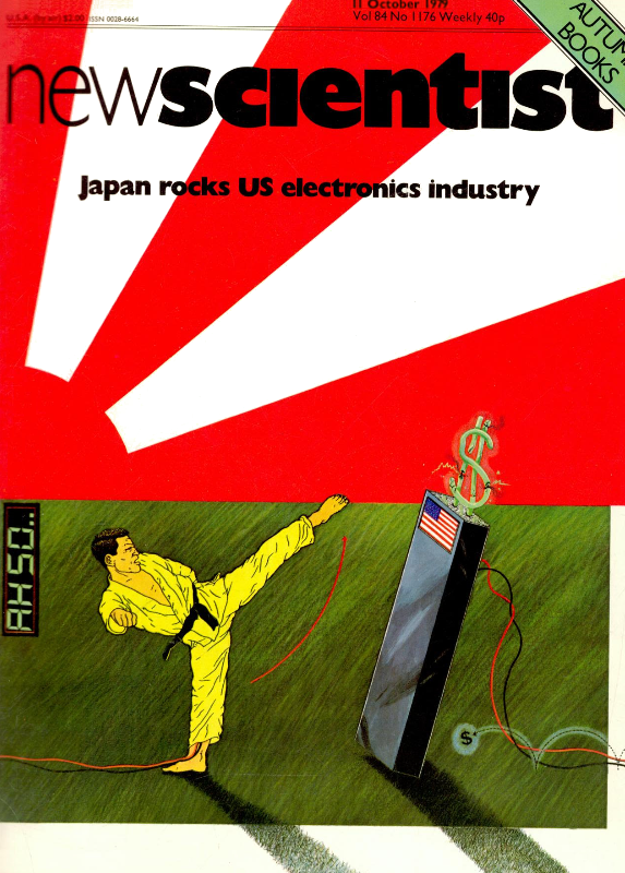New Scientist 11 Ottobre 1979 - Copertina