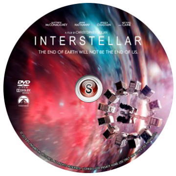 Interstellar Cover DVD