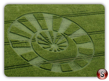Crop circles - Stitchcombe Wiltshire 2017