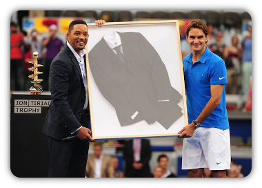 Will Smith & Roger Federer