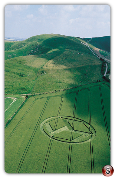 Crop circles - Allington Down Wiltshire 1999