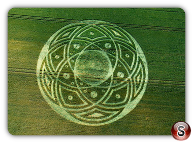 Crop circles - Honey Street Wiltshire 2009