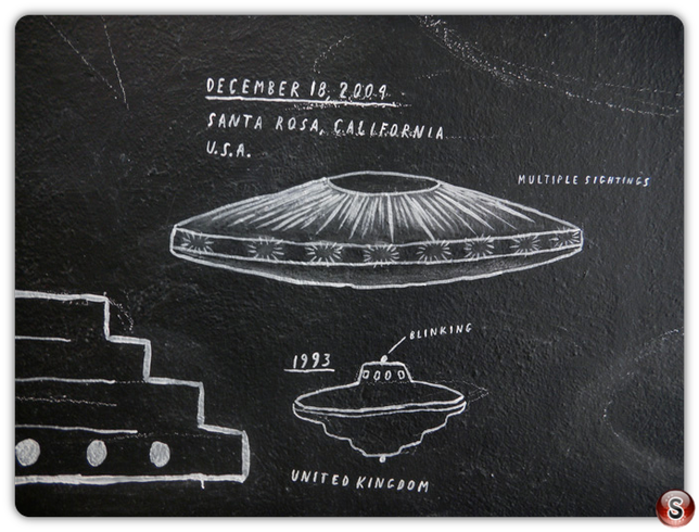 Brian Rea mural Ufo