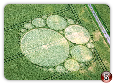 Crop circles - Yatesbury Wiltshire 2009