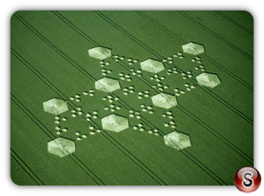 Crop circles - West Overton Wiltshire 1999