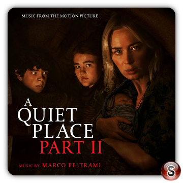 A quiet place 2 Soundtrack Cover CD