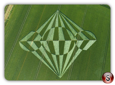Crop circles - All Cannings Wiltshire 2008