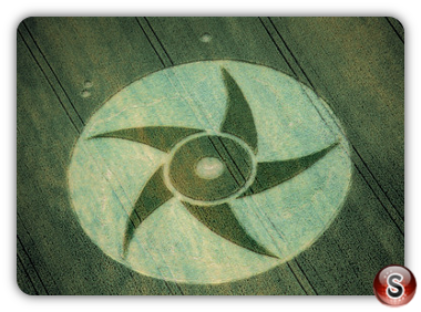 Crop circles - Kingsclere Hampshire 1995