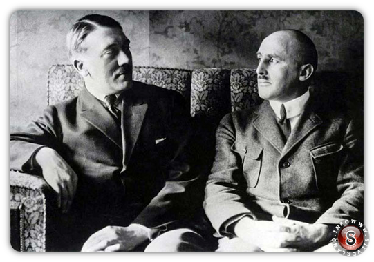 Hadolf Hitler e Julius Streicher
