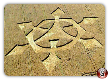 Crop circles - Liddington Castle 2008