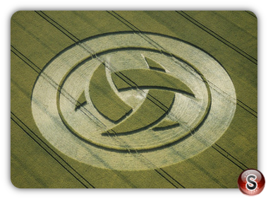 Crop circles - Barbury Castle Wiltshire 1999