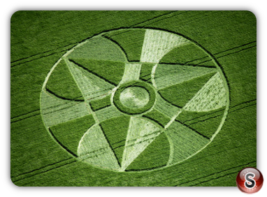 Crop circles - Winterbourne Bassette Wiltshire 1997