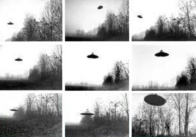 Presunte foto di velivoli extraterrestri