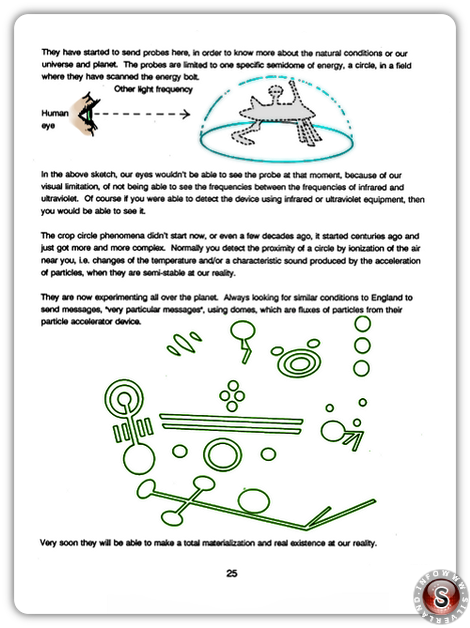 Crop circles phenomena - Blue Planet Project - Rielaborazione grafica Silverland