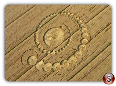 Crop circles - Fabbrico Emilia Romagna Italy 2012