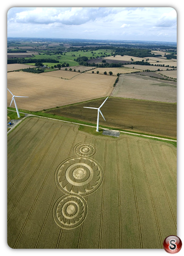 Crop circles - Watchfield Oxon 2008