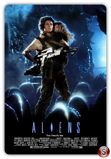 Aliens Scontro finale - Aliens This time it's war - Locandina - Poster